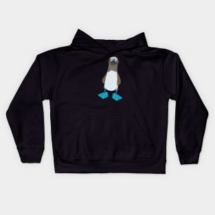 Blue Boobie Kids Hoodie